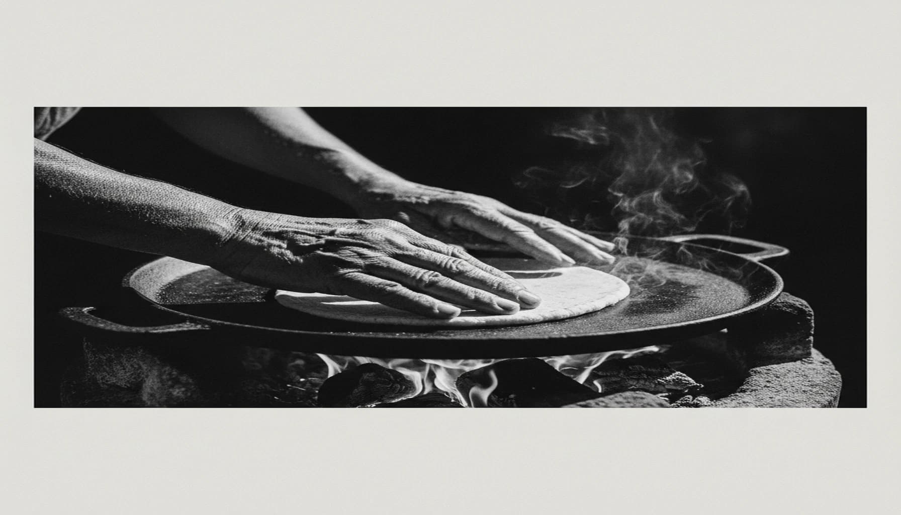 Artisan Hands Making Tortillas