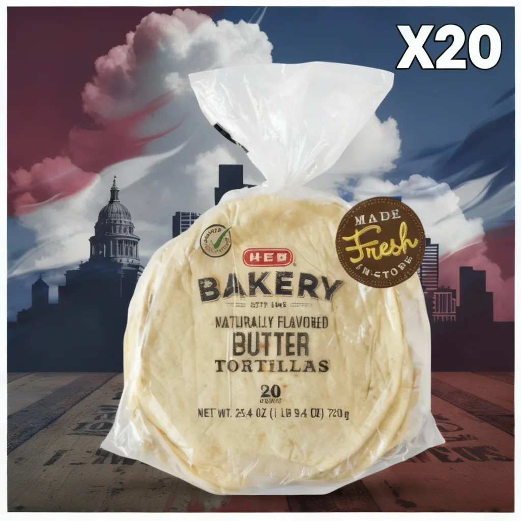 H-E-B Bakery Butter Tortillas