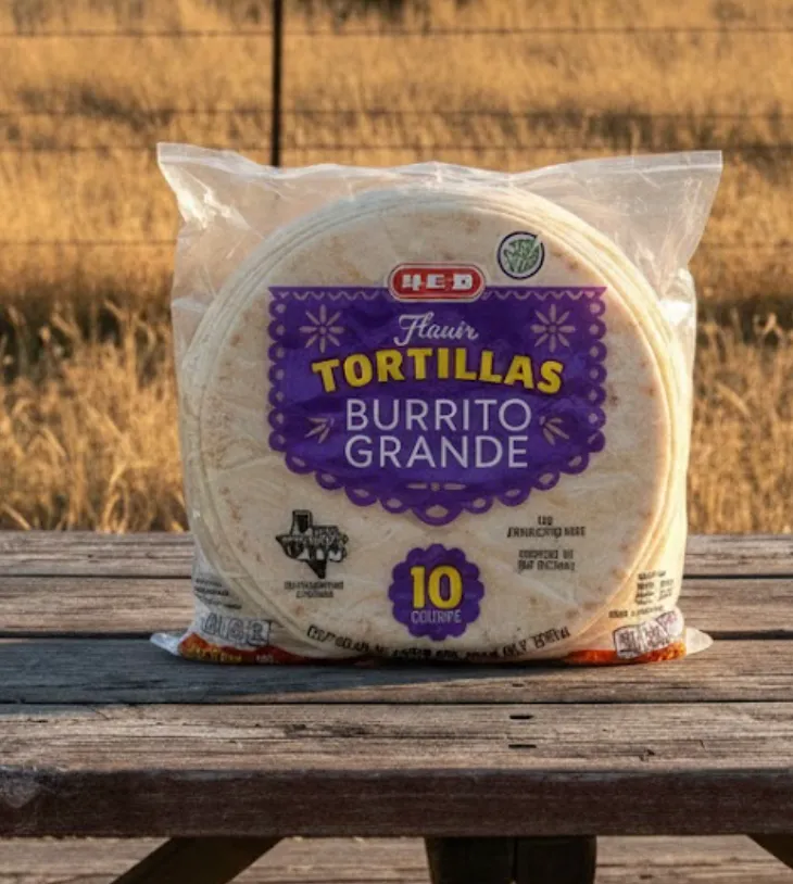 H-E-B Burrito Grande Flour Tortillas
