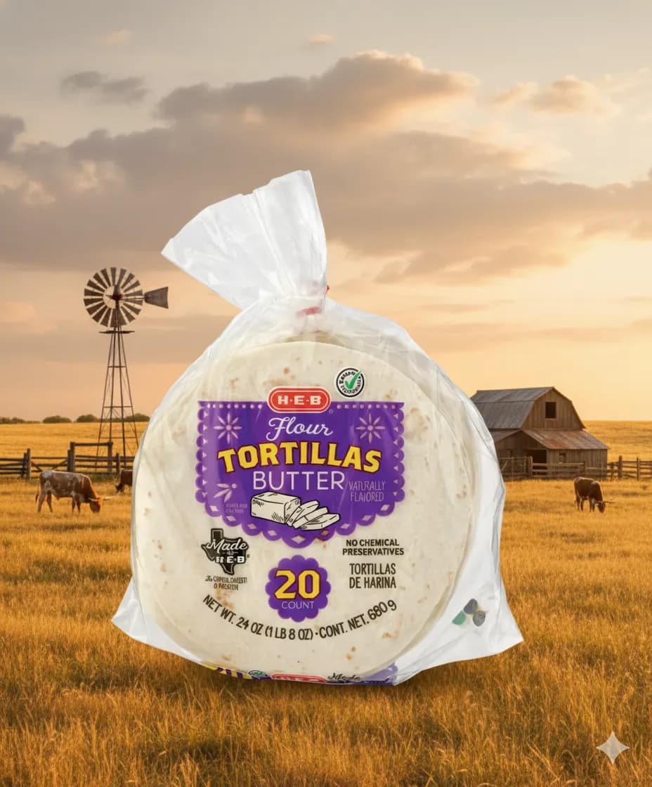 H-E-B Butter Flour Tortillas