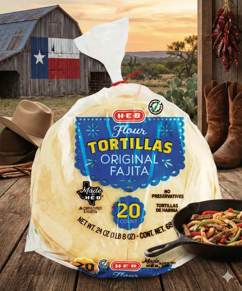 H-E-B Fajita Flour Tortillas