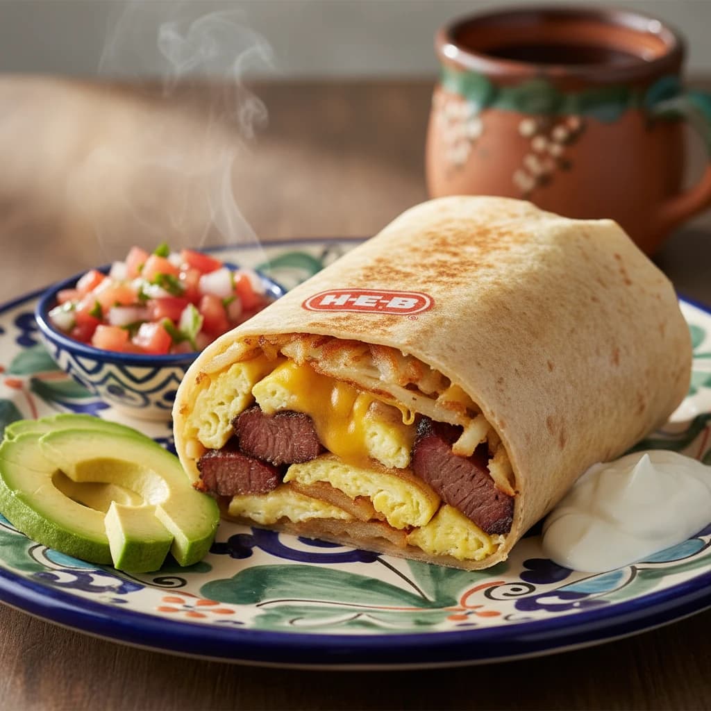 Brisket Breakfast Burrito