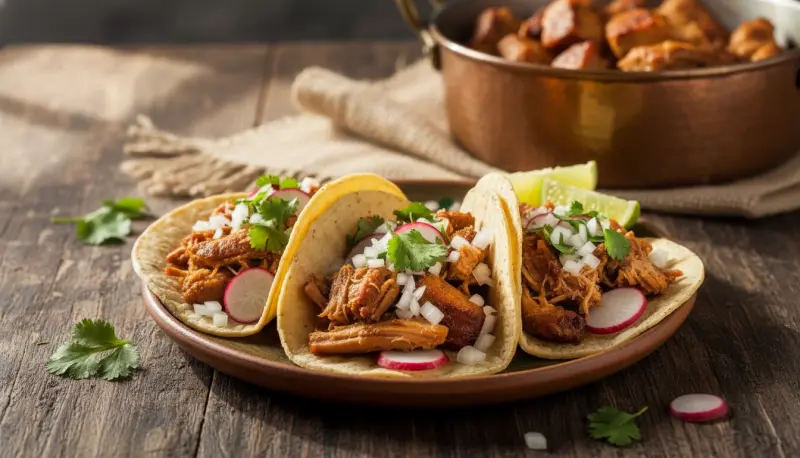 Slow-Cooked Carnitas Tacos