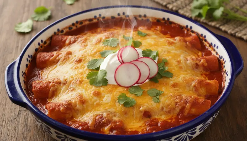 Classic Cheese Enchiladas