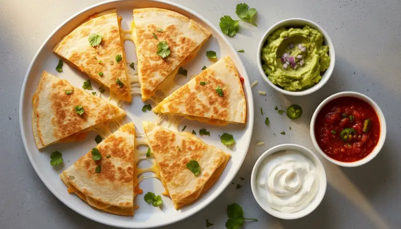 Classic Cheese Quesadillas