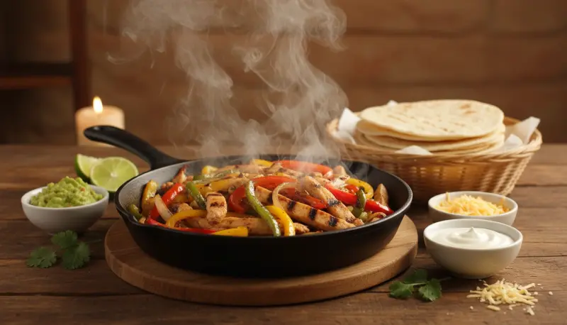 Grilled Chicken Fajitas
