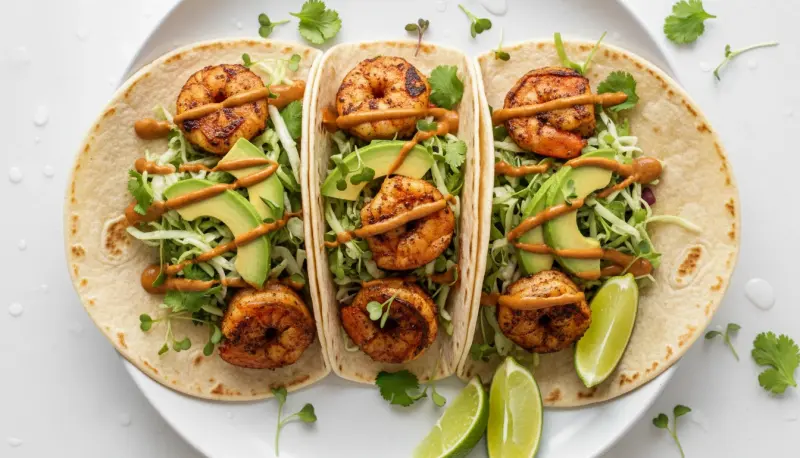 Spicy Grilled Shrimp Tacos