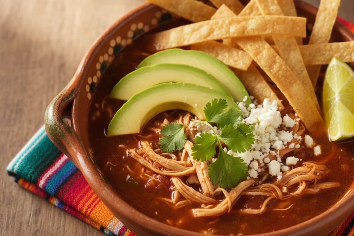 Authentic Chicken Tortilla Soup